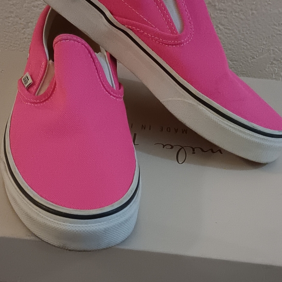Vans Shoes - Hot Neon Pink Vans